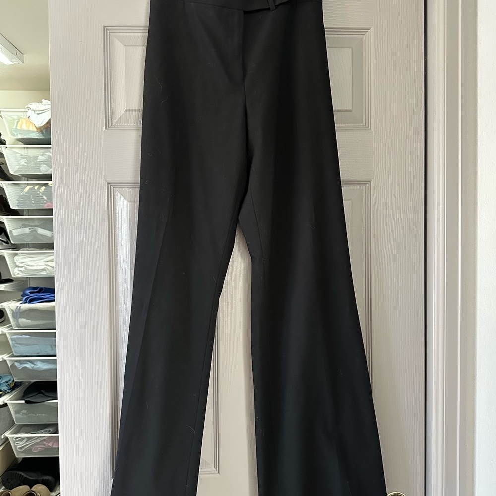 Calvin Klein Black Wide Leg Pants